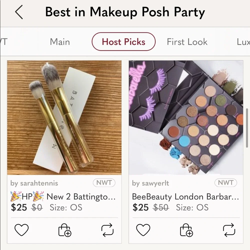 🎉HP x 2🎉 New 2 Battington Face Makeup Brushes